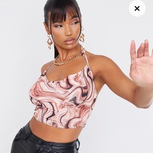 PLT halter neck top